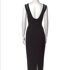VERSACE iconic vintage Gianni Versace long black dress